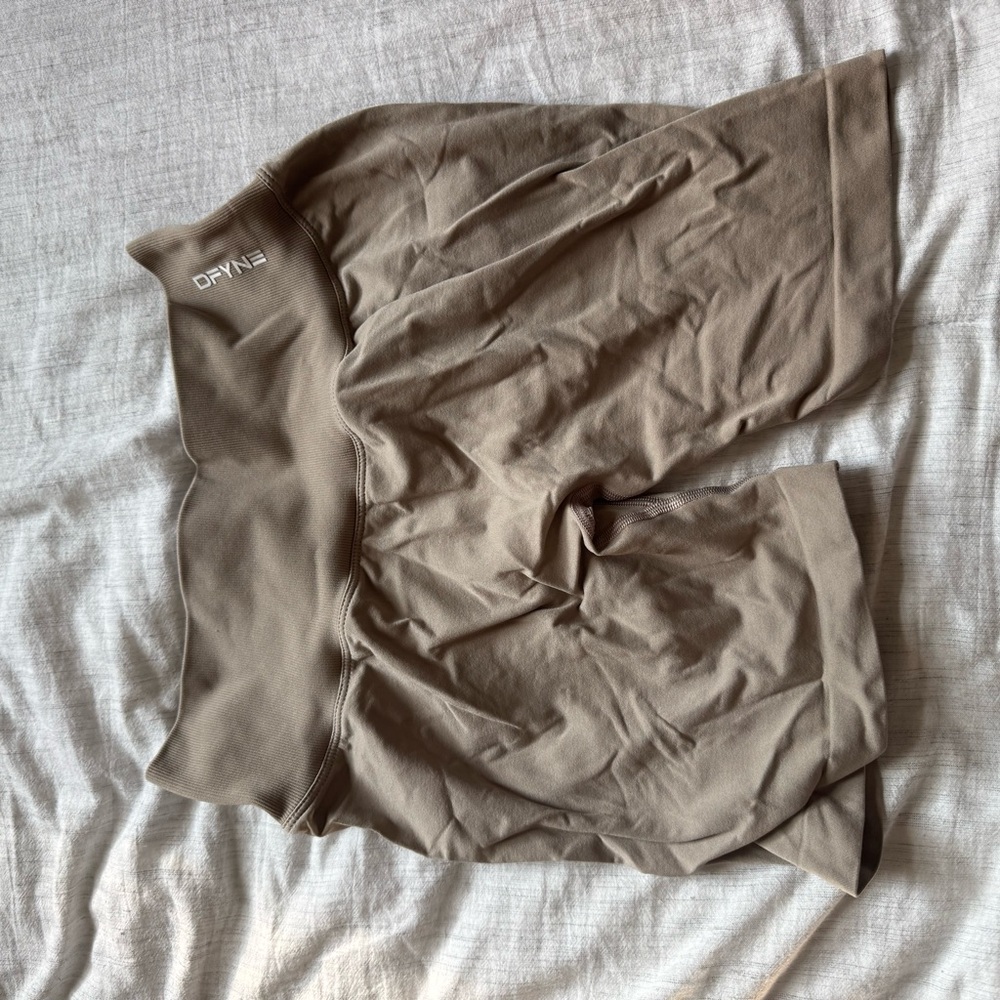 DYNE Women's Tan Bike Shorts